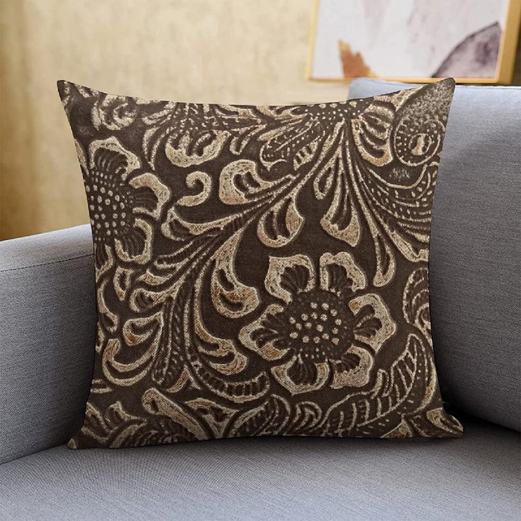 Atanasia Floral Velvet Pillow Cover